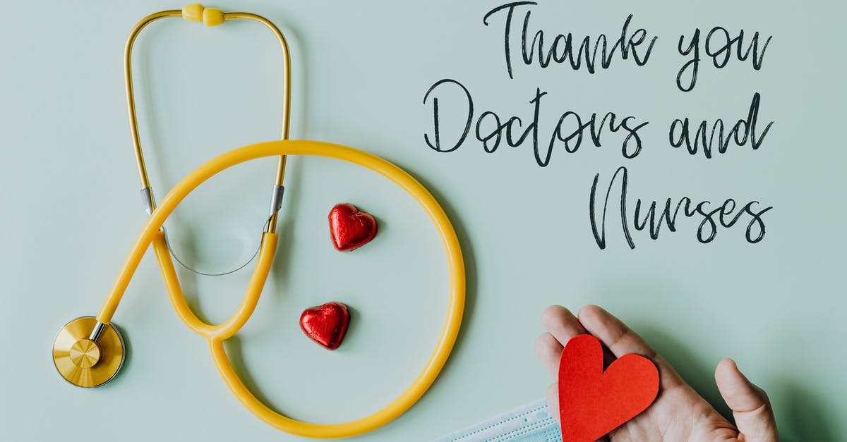 How to get same-day emergency money in Thailand? - Yellow stethoscope composed with red hearts on white background with thank you doctors and nurses text and medical mask How to get same-day emergency money in Thailand? - Yellow stethoscope composed with red hearts on white background with thank you doctors and nurses text and medical mask
