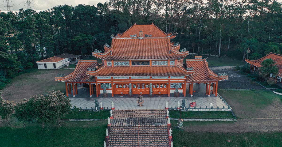 How to go from Vladivostok to Beijing by land? - From above of aged oriental palace exterior near lawn and trees in Forbidden City in Beijing How to go from Vladivostok to Beijing by land? - From above of aged oriental palace exterior near lawn and trees in Forbidden City in Beijing
