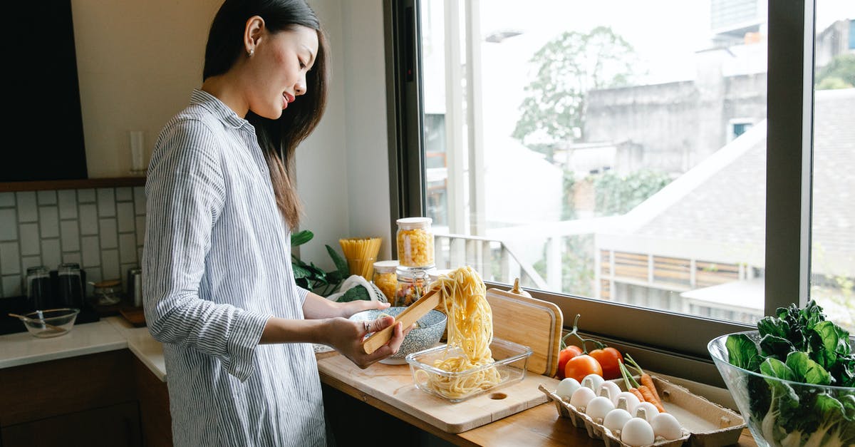 How to know if a meal was cooked with or contains alcohol? - Positive Asian woman with cooked pasta How to know if a meal was cooked with or contains alcohol? - Positive Asian woman with cooked pasta