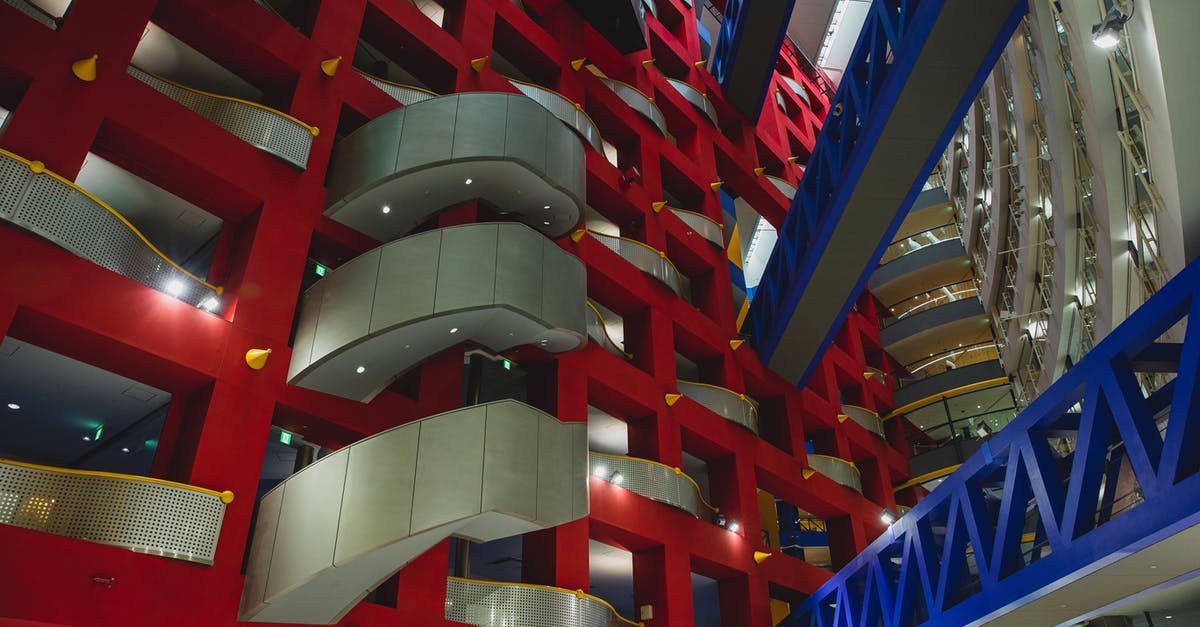 How to mange finances for an international student in Japan [closed] - Low angle of balconies and passages on modern Asia and Pacific Trade Center in Osaka