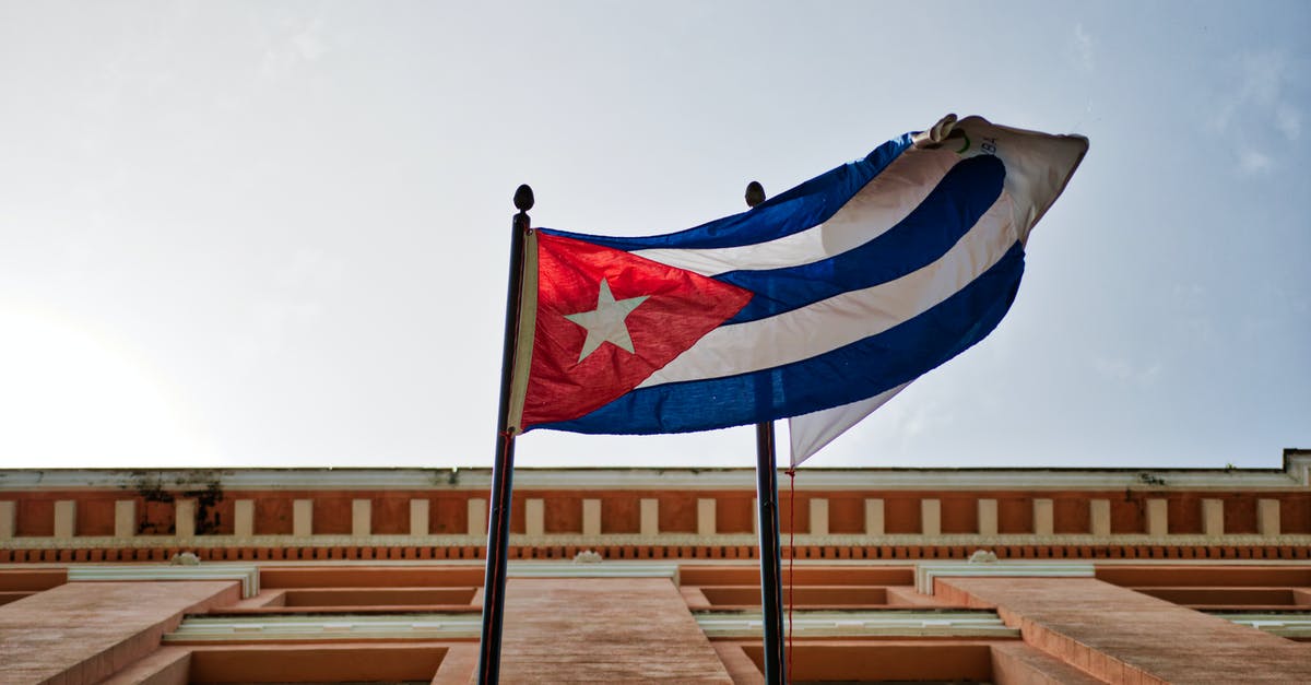 How to obtain tickets for Cancun to Havana flight? - Blue and White Flag on Pole How to obtain tickets for Cancun to Havana flight? - Blue and White Flag on Pole