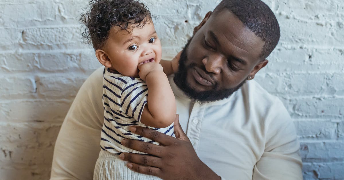 How to pass the time on a six-hour layover with small children (in Frankfurt)? [closed] - Content African American father in casual wear with cute little black toddler in arms near white wall in light room
