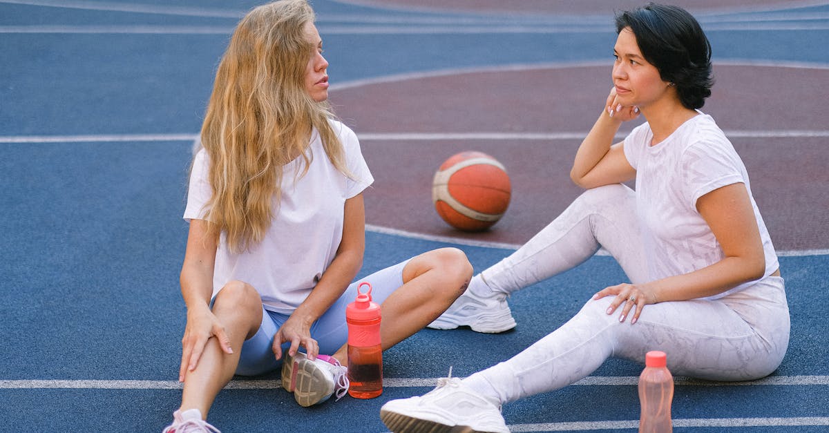 How to "speak" Russian, if you don't speak Russian? - Full length of confident young ladies in sportswear speaking while having break on court after exercising with water bottles near basketball in daylight How to "speak" Russian, if you don't speak Russian? - Full length of confident young ladies in sportswear speaking while having break on court after exercising with water bottles near basketball in daylight