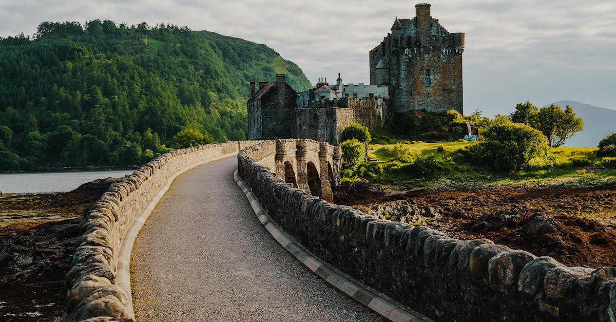 How to travel between castles in the Loire valley? - View of a Road and a Castle How to travel between castles in the Loire valley? - View of a Road and a Castle