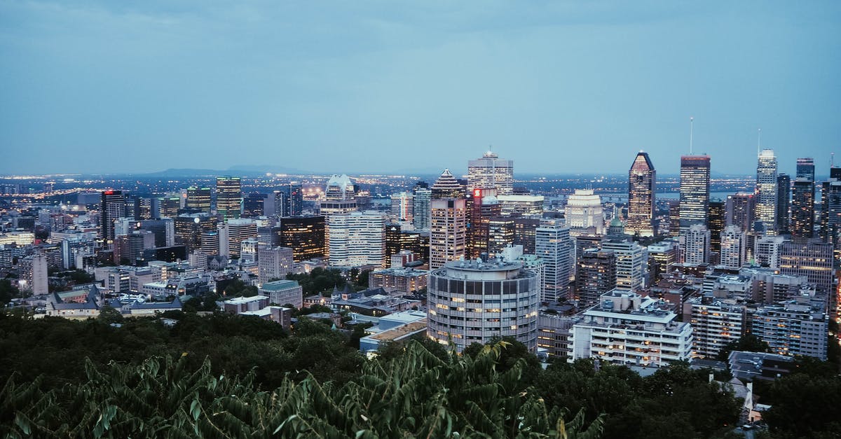 How to travel from Montreal to Quebec City without a car? - Aerial View of Buildings How to travel from Montreal to Quebec City without a car? - Aerial View of Buildings