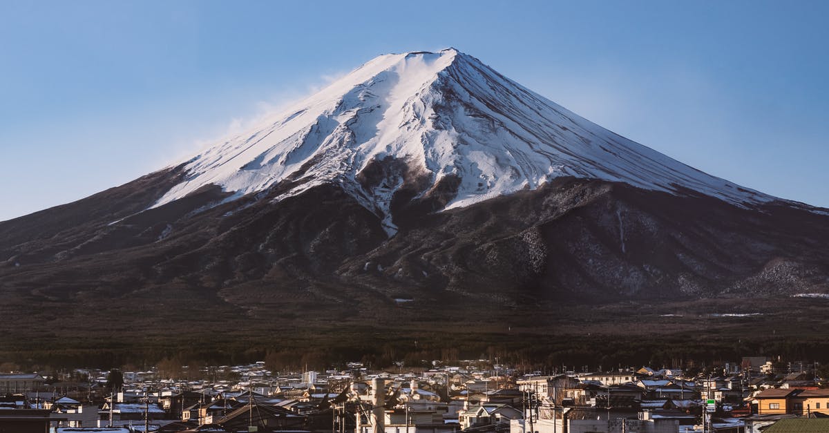 How to travel to Japan while expressing milk? - Mt. Fuji How to travel to Japan while expressing milk? - Mt. Fuji