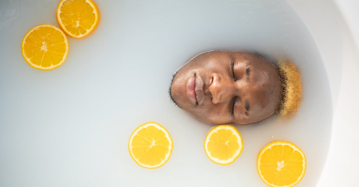 How ubiquitous are home water filtration systems in the USA? [closed] - Black man immersed in bathtub