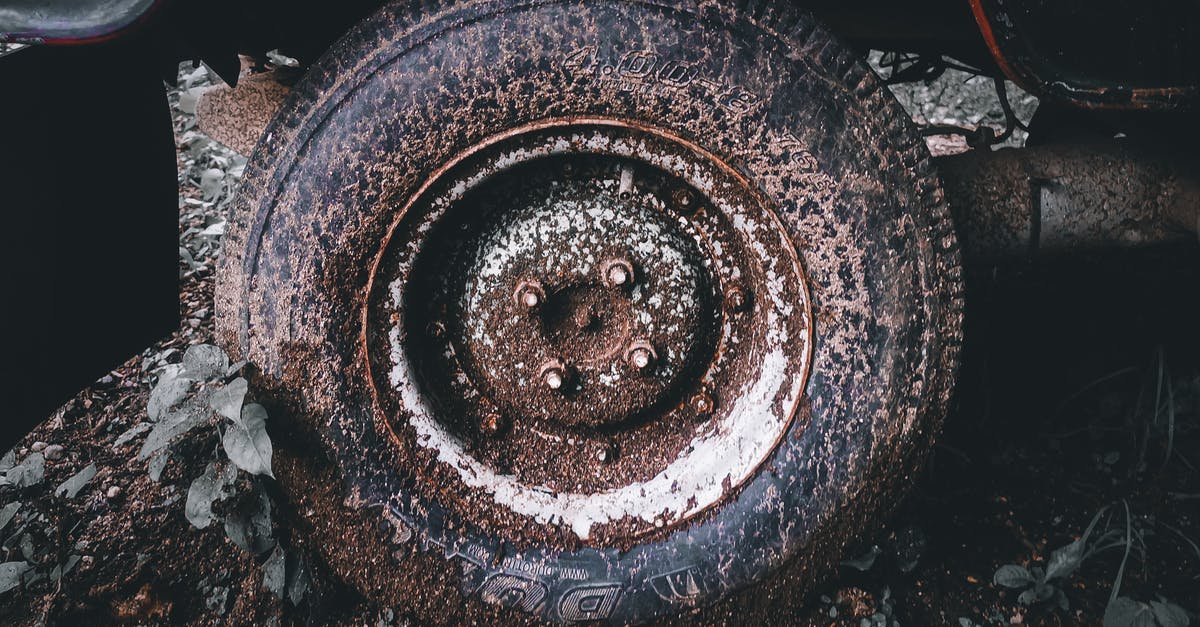 How well is Russias ban on driving a dirty car enforced? - Broken stacked in dirt wheel of auto How well is Russias ban on driving a dirty car enforced? - Broken stacked in dirt wheel of auto