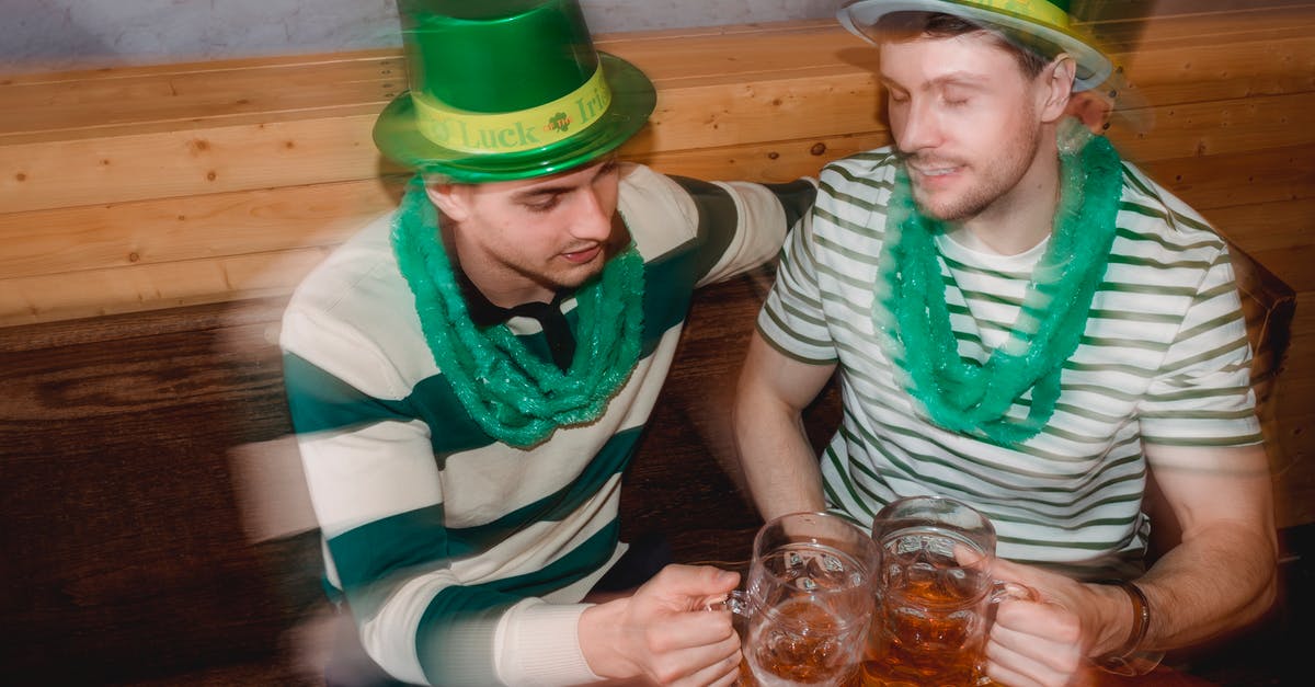 How will Ireland and Irish passports be affected by Brexit [closed] - Drunk friends with beer celebrating St Patricks Day in pub