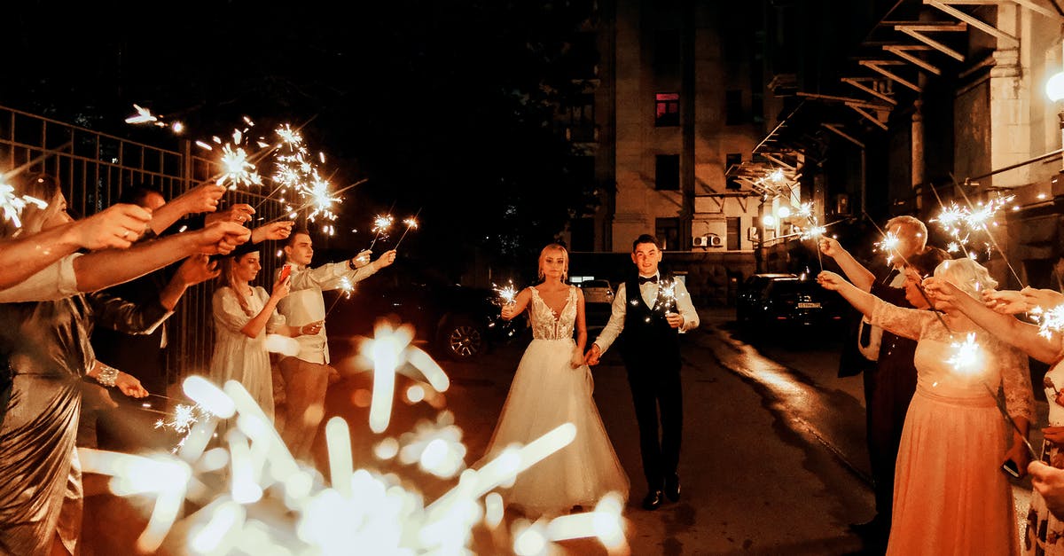 Husband and wife applying together for an Australian tourist visa. Do we apply as a group or separately? - Anonymous friends with sparklers having fun with newlywed couple Husband and wife applying together for an Australian tourist visa. Do we apply as a group or separately? - Anonymous friends with sparklers having fun with newlywed couple