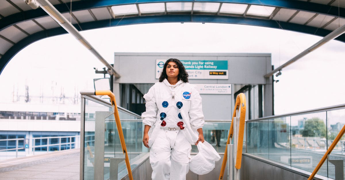 I am an Indian. Can i go out from airport during my 20+ hours layover in London and visit places? [duplicate] - Woman in White Blazer Standing on Train Station