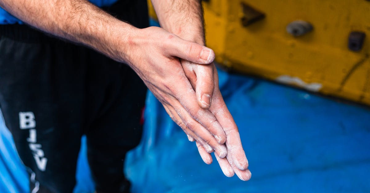 I have a B1-B2 Visa expiring Oct 2019 but will start using ESTA from now on. When should I apply for ESTA? - Climber preparing for climbing training in gym