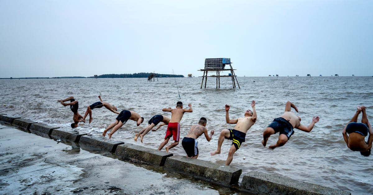 I have been denied a visa several times in a row. How does one deal with such serial refusals? - Anonymous men in swimming trunks performing tricks in air while jumping into ocean against lifeguard tower under light sky I have been denied a visa several times in a row. How does one deal with such serial refusals? - Anonymous men in swimming trunks performing tricks in air while jumping into ocean against lifeguard tower under light sky