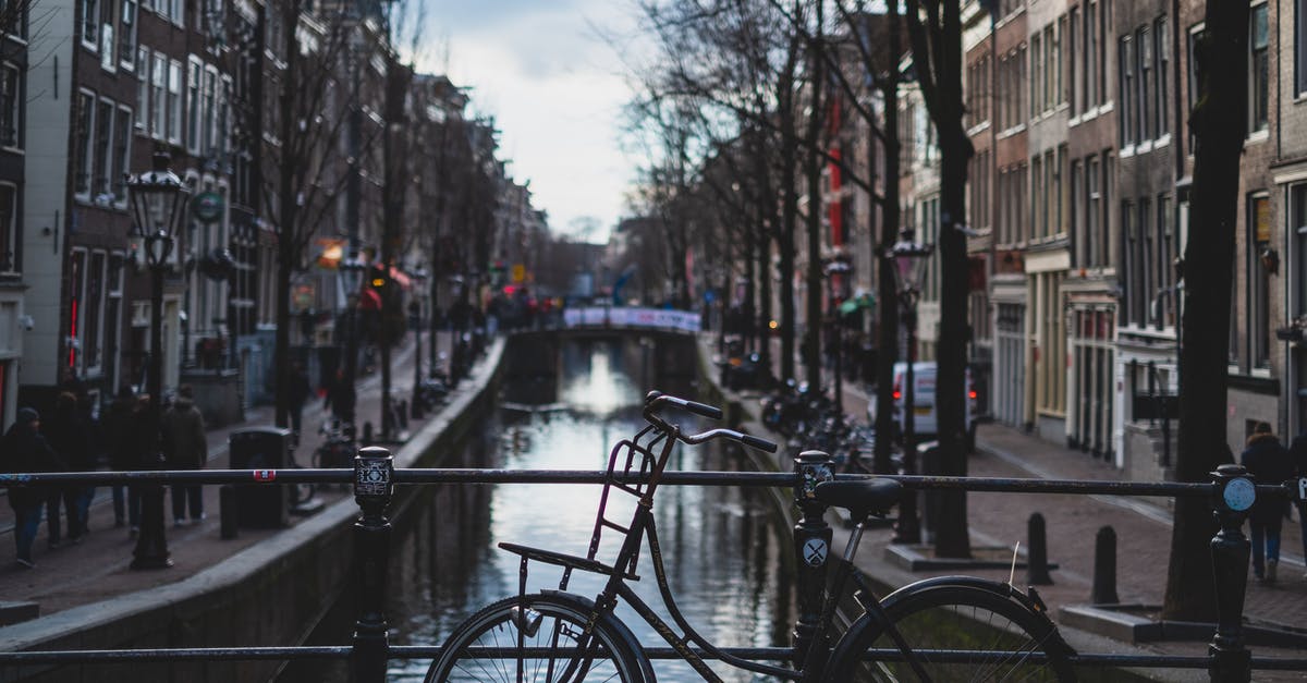 I need to buy a good quality bicycle in or near Amsterdam [closed] - Bicycle Parked on a Bridge