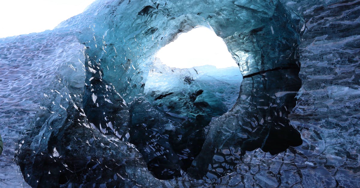 Ice Caves tour in October in Iceland - A Glacier in Vatnajokull, Iceland Ice Caves tour in October in Iceland - A Glacier in Vatnajokull, Iceland