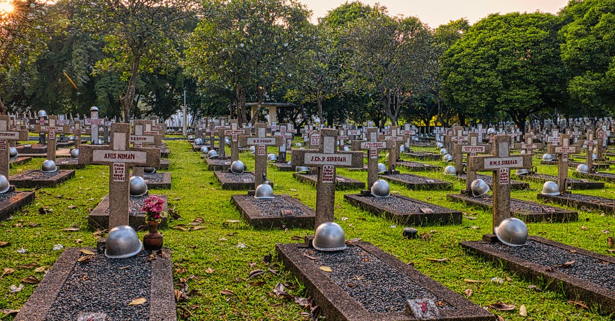 Identify location of old paintings - WWII soldier - Aged heroes cemetery with tombstones Identify location of old paintings - WWII soldier - Aged heroes cemetery with tombstones