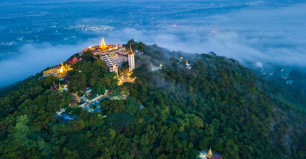 Identify this waterfall in Myanmar - Aerial View of Green Trees and Body of Water Identify this waterfall in Myanmar - Aerial View of Green Trees and Body of Water