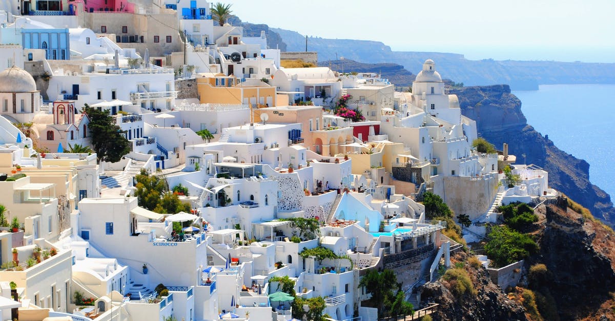 If I have Greek Visa, can I use it to visit other Schengen countries after my arrival in Greece [duplicate] - Santorinni Greece during Daytime