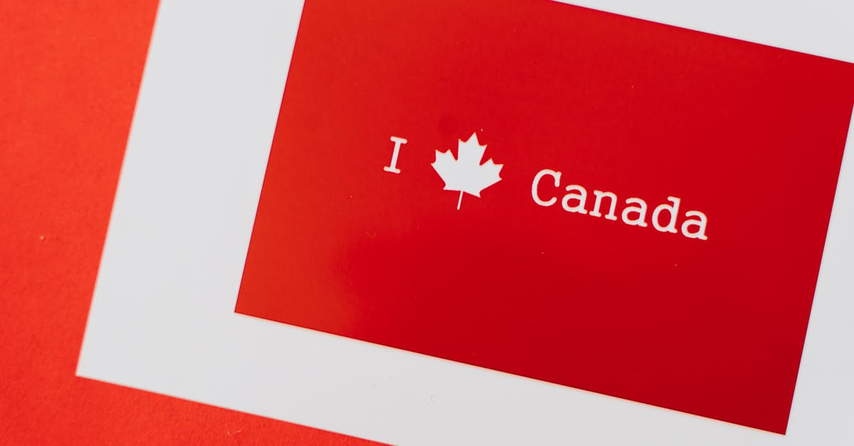 If I leave through Hyder, will Canada know I've left? - A Red and White I Love Canada Card If I leave through Hyder, will Canada know I've left? - A Red and White I Love Canada Card