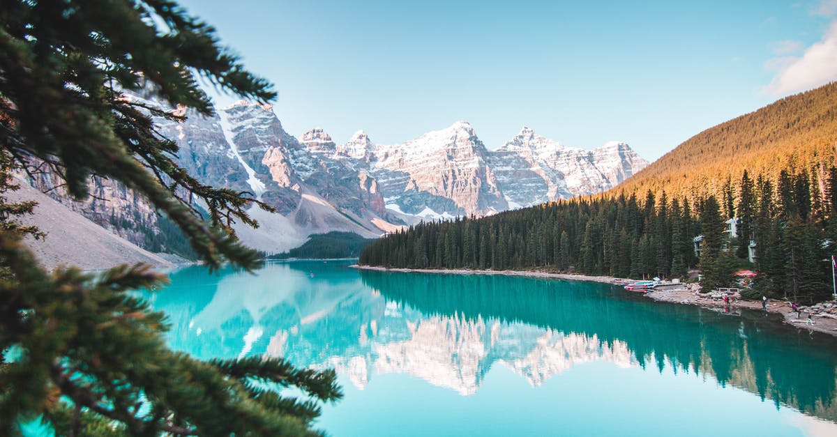 If I leave through Hyder, will Canada know I've left? - Beautiful View of Moraine Lake If I leave through Hyder, will Canada know I've left? - Beautiful View of Moraine Lake