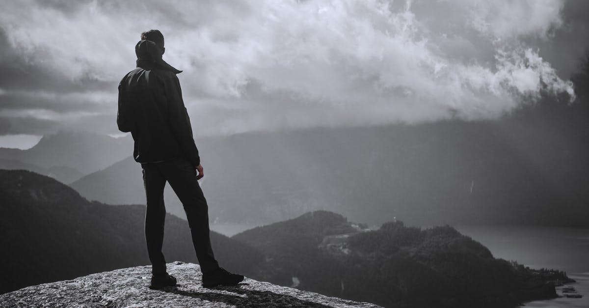 India Canada travel ban? - Man in Black Jacket Standing on Rock Formation India Canada travel ban? - Man in Black Jacket Standing on Rock Formation