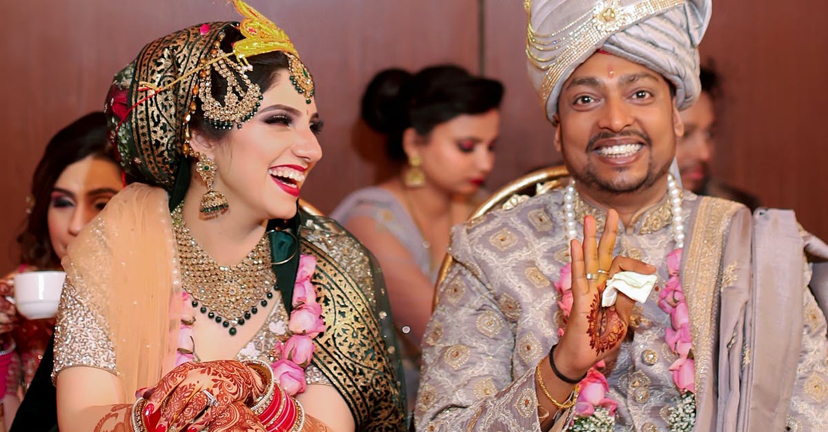 India Visa after marriage - A Couple Having a Traditional Wedding Ceremony India Visa after marriage - A Couple Having a Traditional Wedding Ceremony
