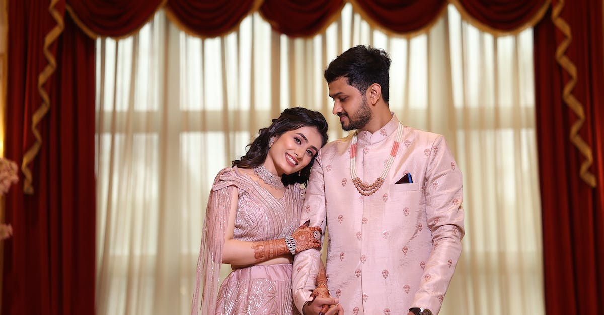 Indian Visa-on-Arrival - Man in Pink Dress Shirt Beside Woman in Pink Long Sleeve Dress Indian Visa-on-Arrival - Man in Pink Dress Shirt Beside Woman in Pink Long Sleeve Dress