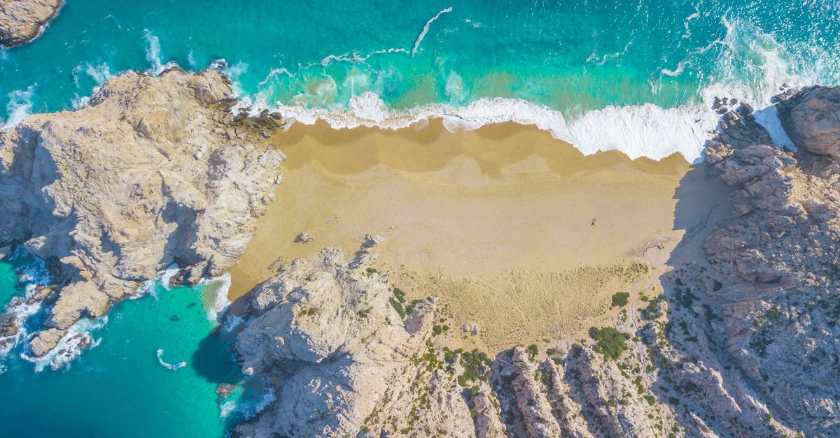 Inter-island ferries in Cabo Verde? - Aerial Shot Of Beach Inter-island ferries in Cabo Verde? - Aerial Shot Of Beach