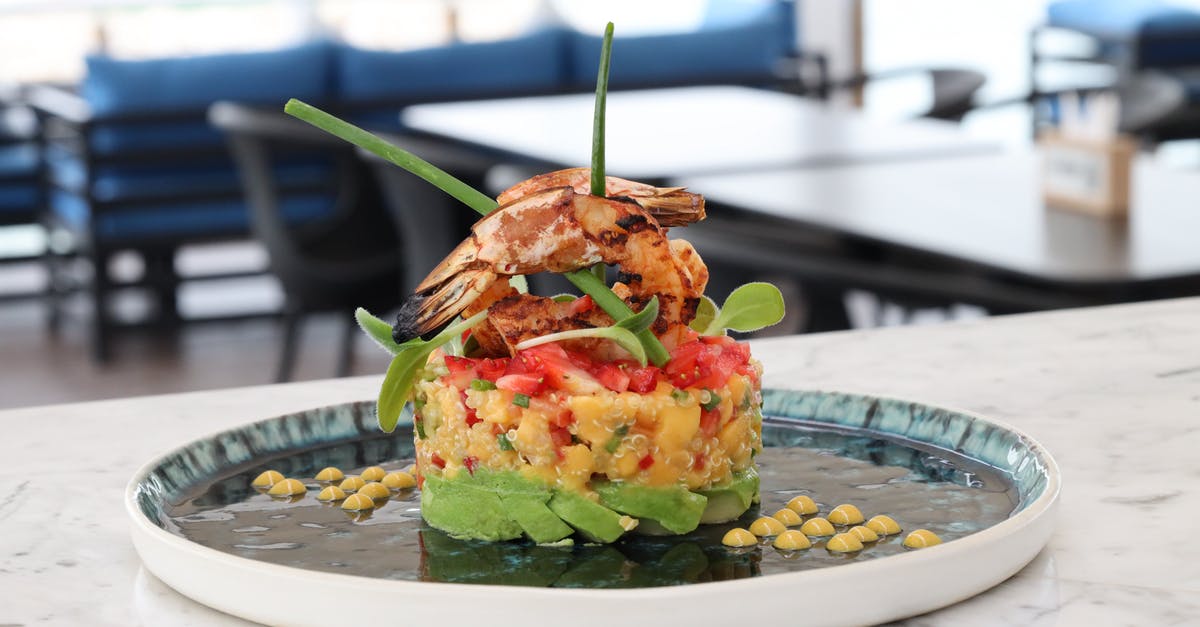 Interline Plating Carriers - Whose baggage policy applies? - Shrimp Dish on a Plate Interline Plating Carriers - Whose baggage policy applies? - Shrimp Dish on a Plate