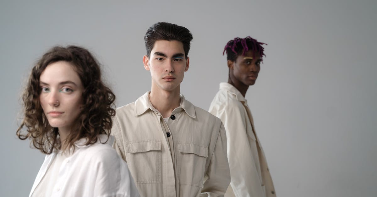 International student and airport security - what should one expect? - Diverse young people in casual clothes looking at camera International student and airport security - what should one expect? - Diverse young people in casual clothes looking at camera