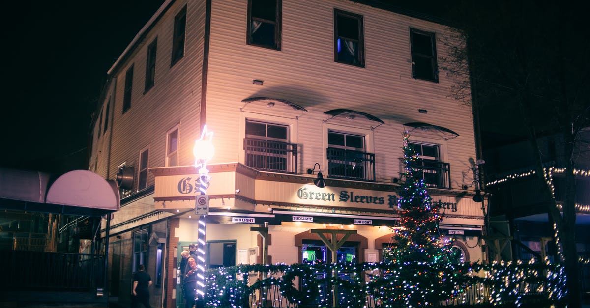 Is 31st of December a public holiday in Japan? - Exterior of modern pub surrounded with glowing green Christmas trees and decorations in late evening Is 31st of December a public holiday in Japan? - Exterior of modern pub surrounded with glowing green Christmas trees and decorations in late evening