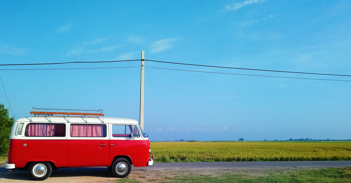 Is a 2 weeks trip to the UK with a campervan feasable? [closed] - Red and White Volkswagen T-2 on Green Grass Field
