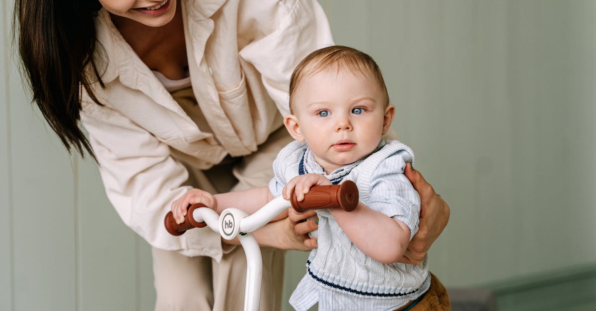 Is a child bike seat allowed in flight? [closed] - A Baby Biking inside the House