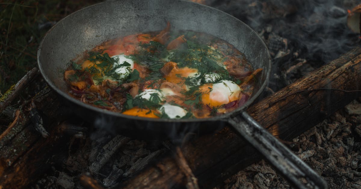 Is camping still permitted in Zzyzx? - Omelette Dish on a Black Pan 