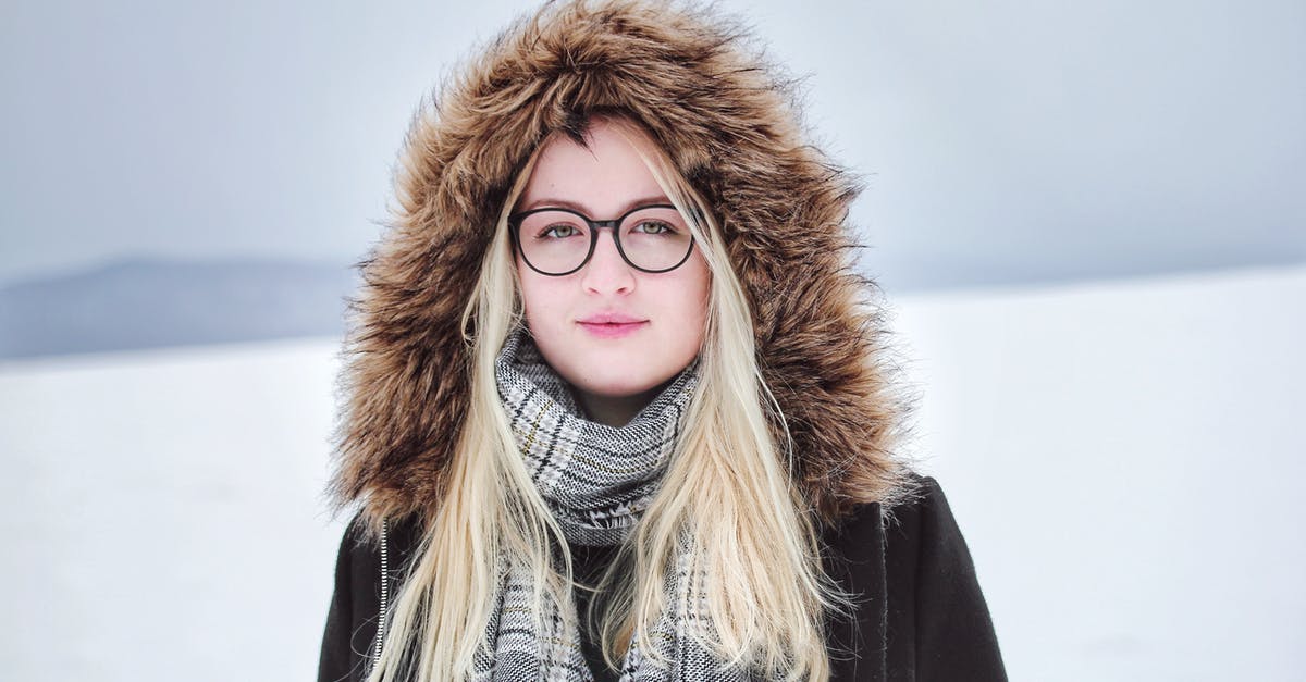 Is it cold enough in England/London to have to wear a woolen/winter hat? [closed] - Women's Black and White Fur Jacket
