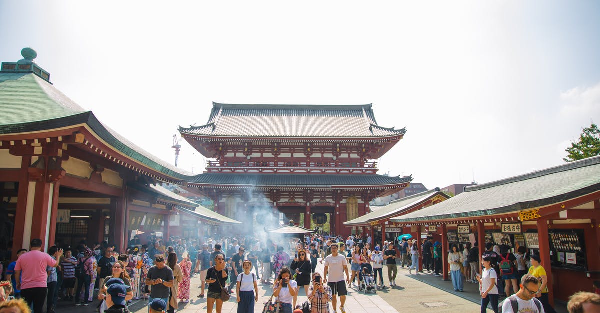 Is it generally true that Japanese people are more reluctant to help Asian compared to Western foreigners? [closed] - Unrecognizable tourists walking near old Buddhist temple in city