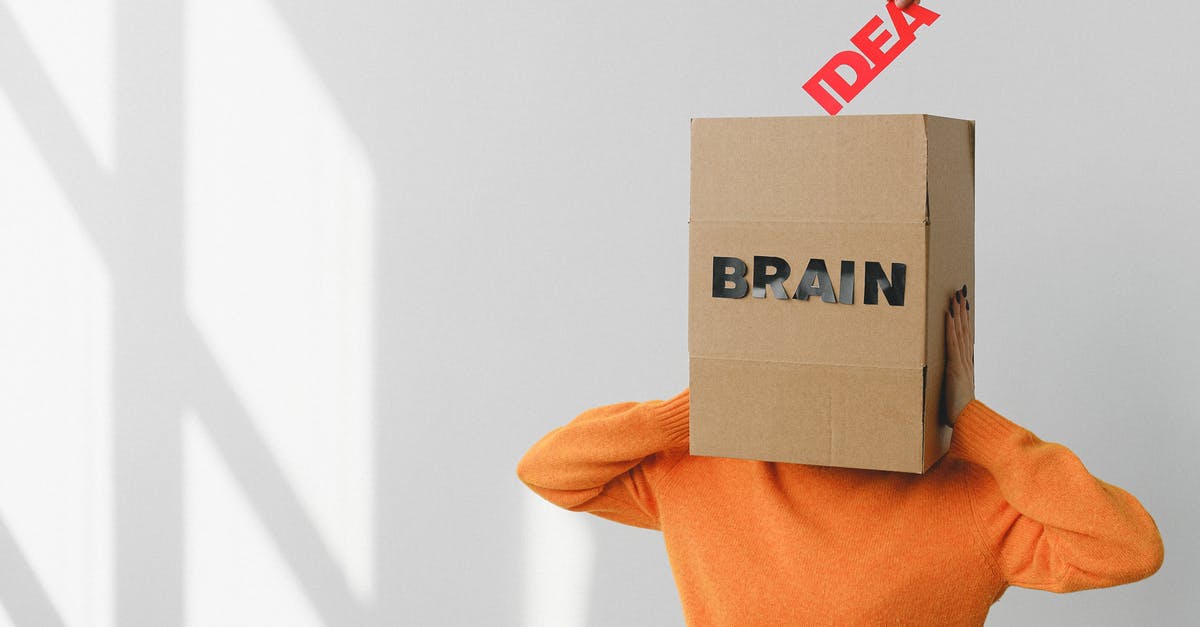 Is it impolite to ask for an in-flight catalogue with no intention of buying? - Box with Brain inscription on head of anonymous woman Is it impolite to ask for an in-flight catalogue with no intention of buying? - Box with Brain inscription on head of anonymous woman