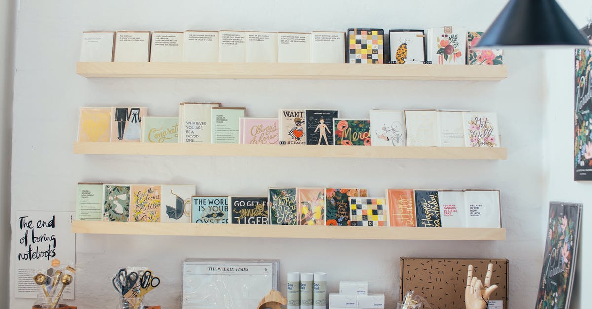 Is it legal to book 2 different flights; 1 earlier & 1 later? - Interior of modern light shop with wooden shelves with various books and stationery composed with creative decorative elements