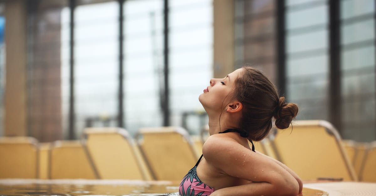 Is it normal for a Hotel to kick out a sick child? [closed] - Woman Relaxing on Jacuzzi