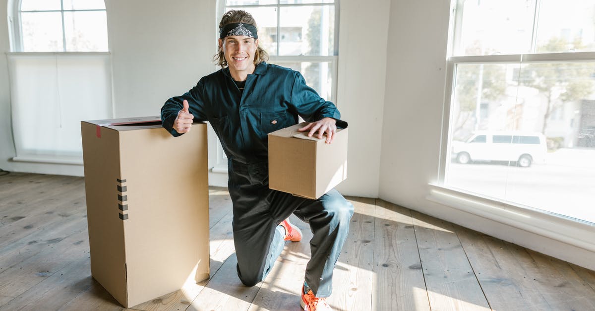 Is it OK for someone to follow their family's rented moving truck into a weigh station? - A Man Holding Brown Box Is it OK for someone to follow their family's rented moving truck into a weigh station? - A Man Holding Brown Box