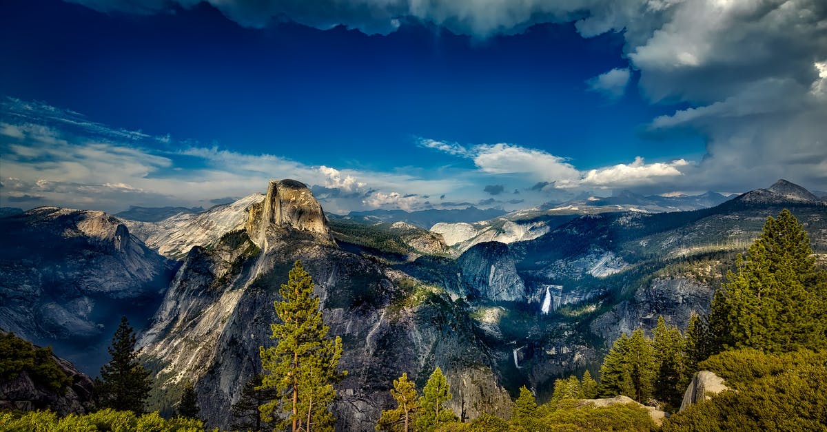 Is it possible for me to get a shareride from Las Vegas to Yosemite National Park? - Green Leaf Tree on Top of Mountain during Daytime