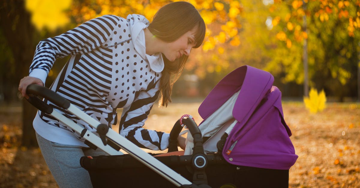 Is it possible to check-in a double stroller on a flight? - Photo of a Woman Looking Her Baby Is it possible to check-in a double stroller on a flight? - Photo of a Woman Looking Her Baby