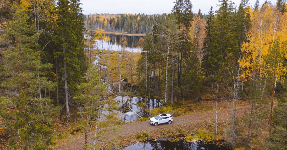 Is it possible to drive to Hawaii? - Car Driving in an Unpaved Road in the Forest Is it possible to drive to Hawaii? - Car Driving in an Unpaved Road in the Forest