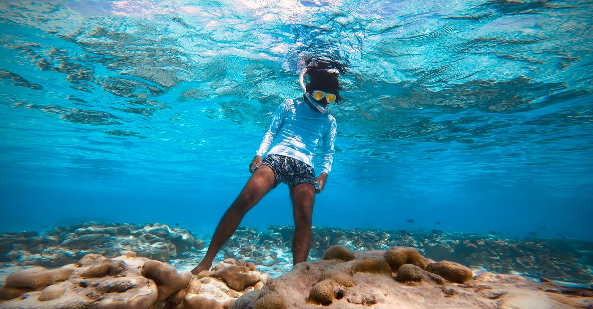 Is it possible to manually release an oxygen mask on airplanes? - Unrecognizable woman snorkeling underwater Is it possible to manually release an oxygen mask on airplanes? - Unrecognizable woman snorkeling underwater