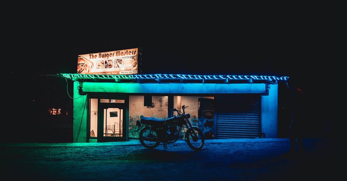 Is it safe to park a motorbike on the street at night Spain? [closed] - Black Standard Motorcycle