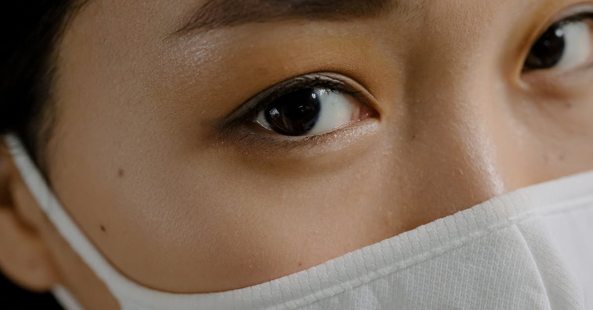 Is it safe to put a PS4 in checked luggage? - Crop woman with brown eyes in mask Is it safe to put a PS4 in checked luggage? - Crop woman with brown eyes in mask
