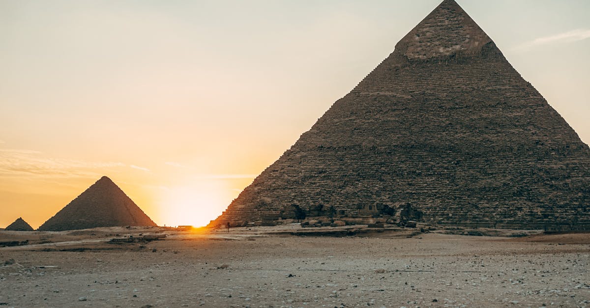 Is it safe to visit the pyramids near Cairo in 2016? [duplicate] - Egyptian Pyramids during Sunset