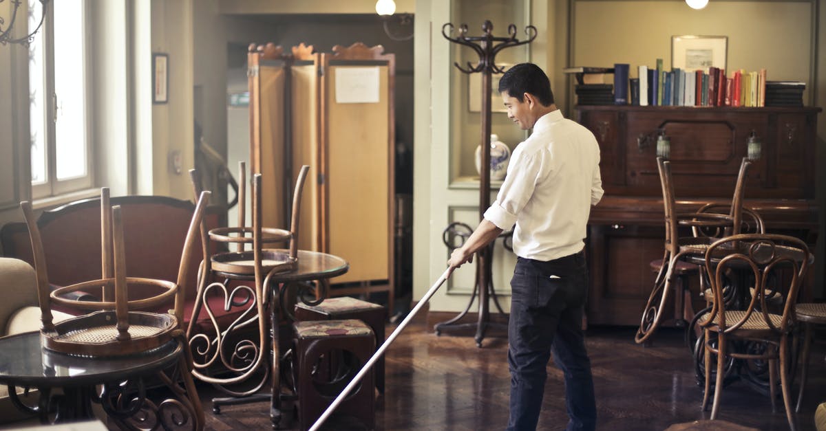 Is it the norm for hotels not to provide washing service for undergarments in India? - Male employee cleaning floor in restaurant Is it the norm for hotels not to provide washing service for undergarments in India? - Male employee cleaning floor in restaurant