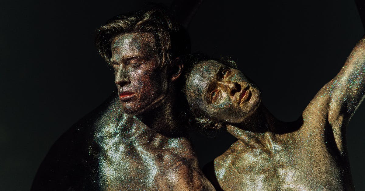 Is it true that a "dekoriert"-sign means that naked women are dancing? - A Performance of a Nude Man and Woman Covered with Grease and Sand Is it true that a "dekoriert"-sign means that naked women are dancing? - A Performance of a Nude Man and Woman Covered with Grease and Sand
