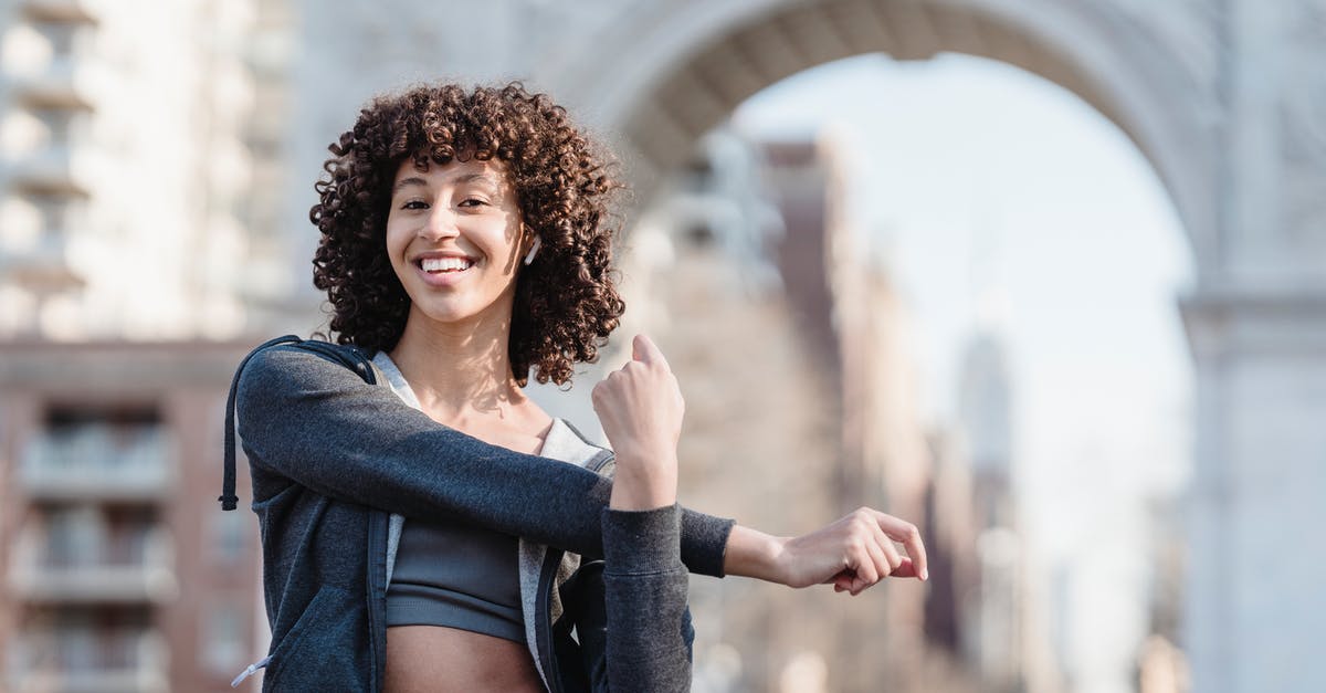 Is it true that Australia no longer issues physical visa stickers? - Delighted young ethnic female with Afro curls wearing sportswear stretching arms and listening to music in TWS earbuds while preparing for training Is it true that Australia no longer issues physical visa stickers? - Delighted young ethnic female with Afro curls wearing sportswear stretching arms and listening to music in TWS earbuds while preparing for training